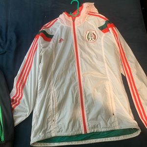 Adidas Mexico Mens national soccer team track jacket World Cup 2014